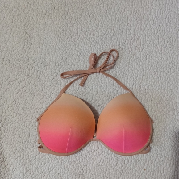 5 for $10 Ombre Strappy Back Padded Underwire Bikini Top size M/34D - Picture 2 of 8
